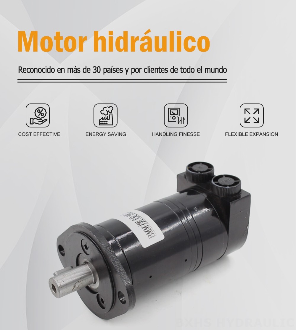 Motor Hidráulico Ciclóide BMM 8 cc/r 14 Lpm Motor hidráulico